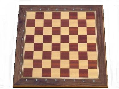 Artisan made wooden chess boards